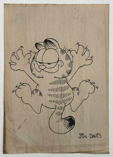 Jim davis drawing - jim,