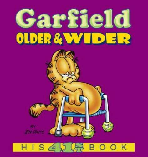 Garfield older wider his - older, wider: