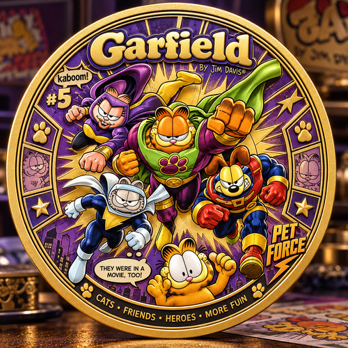 Garfield pet force - garfield, comic